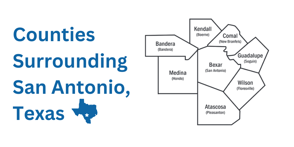 San Antonio, Texas Counties